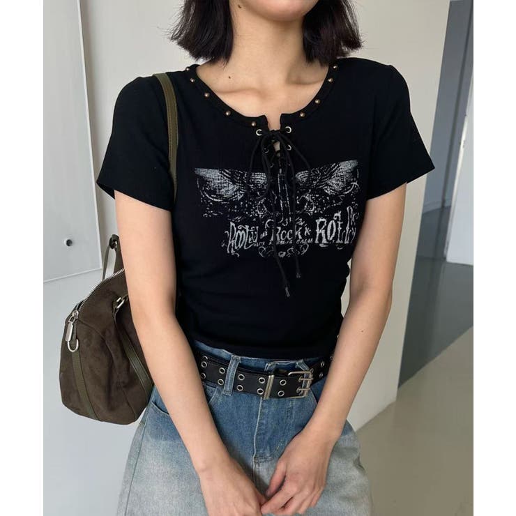 テレコイーグルスタッズTシャツ | SpRay | 詳細画像60 