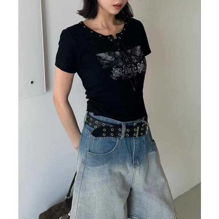 テレコイーグルスタッズTシャツ | SpRay | 詳細画像61 