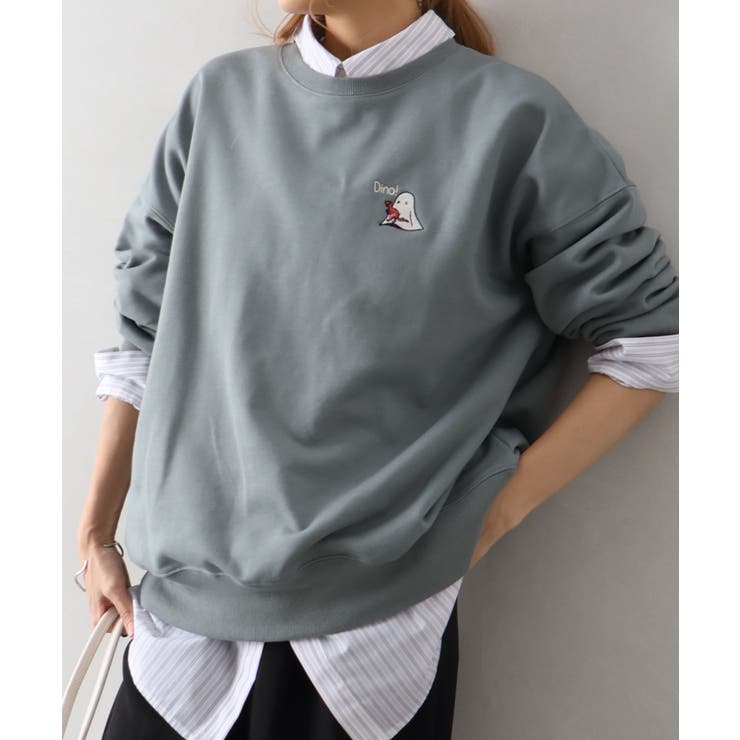 恐竜おばけスウェット | SpRay | 詳細画像13 