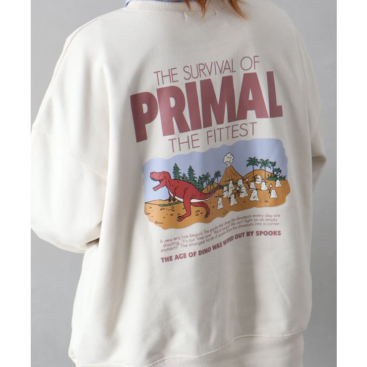 恐竜おばけスウェット | SpRay | 詳細画像17 