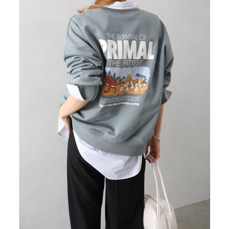 恐竜おばけスウェット | SpRay | 詳細画像4 