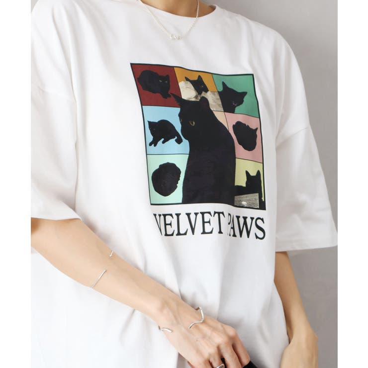 ＣＡＴ プリント Ｔシャツ | SpRay | 詳細画像7 
