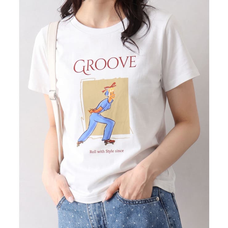 オフホワイト | スケートＧＩＲＬ Ｔシャツ | SpRay