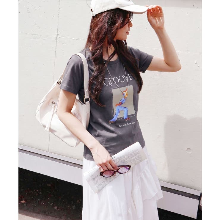チャコールグレー | スケートＧＩＲＬ Ｔシャツ | SpRay