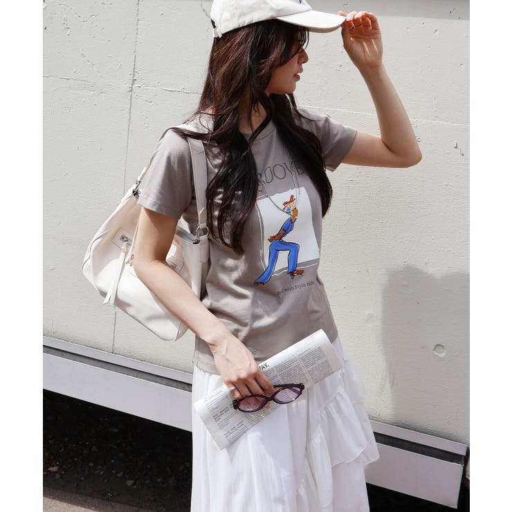 スケートＧＩＲＬ Ｔシャツ | SpRay | 詳細画像6 