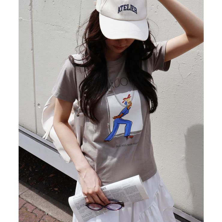 スケートＧＩＲＬ Ｔシャツ | SpRay | 詳細画像7 