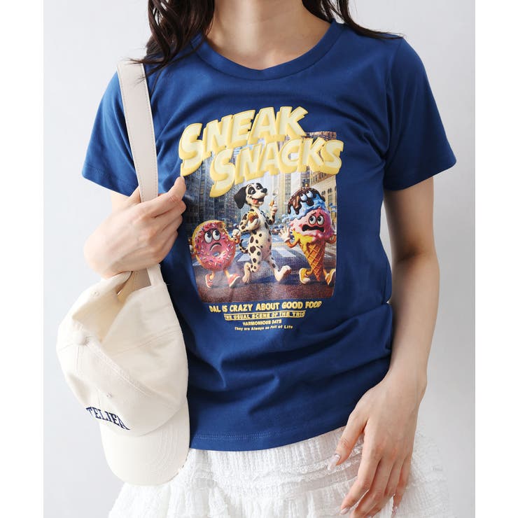 ブルー | ドーナツフレンズ Ｔシャツ | SpRay