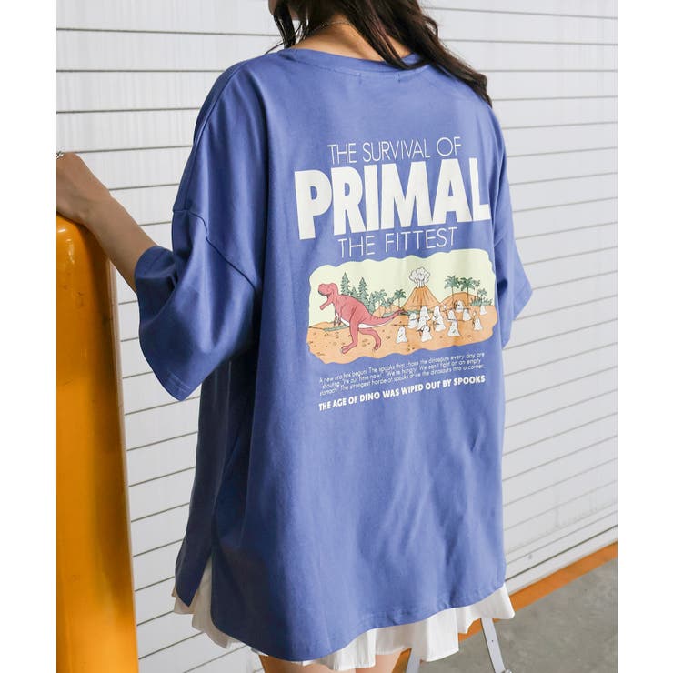 恐竜おばけ Ｔシャツ | SpRay | 詳細画像8 