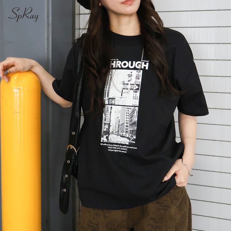 汗染み防止フォト Tシャツ | SpRay | 詳細画像1 