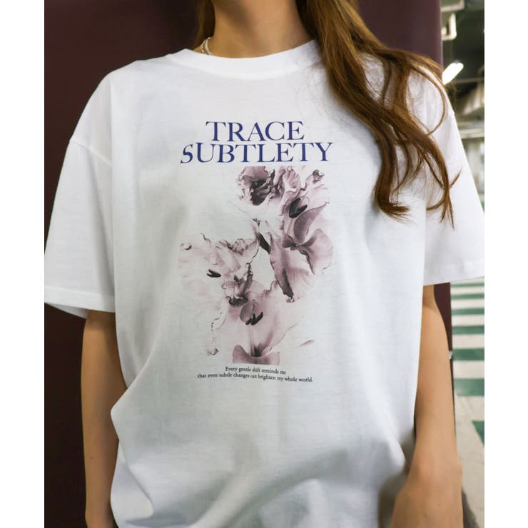 汗染み防止花フォト Tシャツ | SpRay | 詳細画像18 