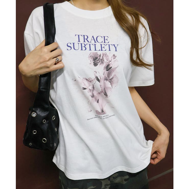汗染み防止花フォト Tシャツ | SpRay | 詳細画像20 
