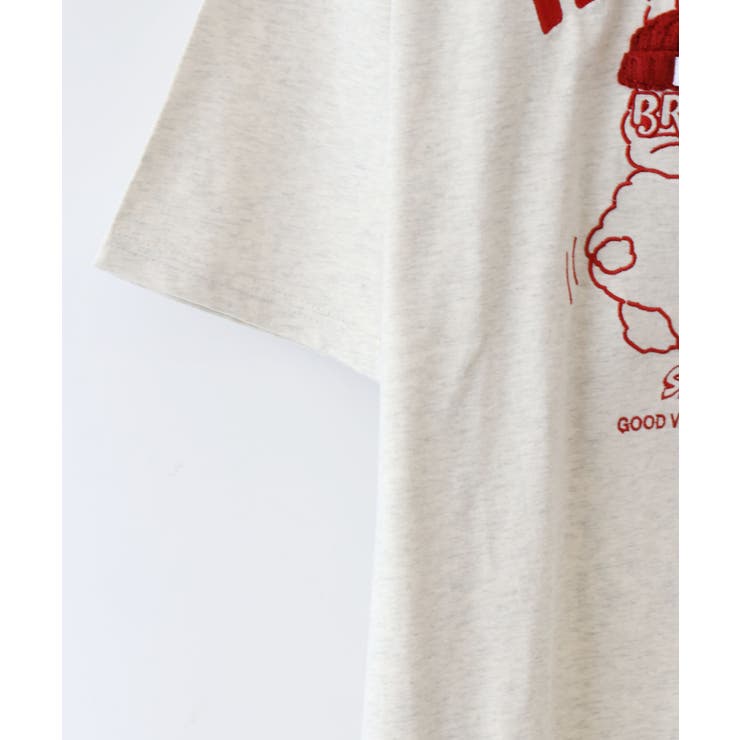 うさぎ刺繍Tシャツ | SpRay | 詳細画像11 