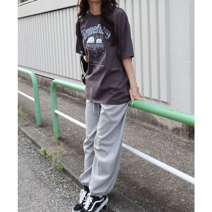 うさぎ刺繍Tシャツ | SpRay | 詳細画像5 