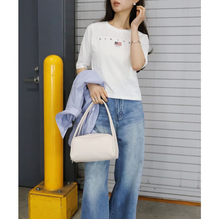 USA刺繍ロゴショートスリーブTシャツ | SpRay | 詳細画像21 