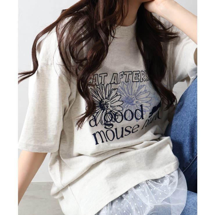 FLOWER×CAT BIG Tシャツ | SpRay | 詳細画像19 