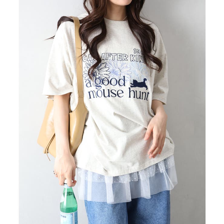 FLOWER×CAT BIG Tシャツ | SpRay | 詳細画像25 