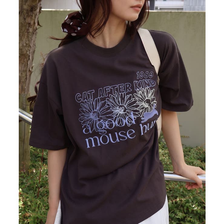 FLOWER×CAT BIG Tシャツ | SpRay | 詳細画像31 