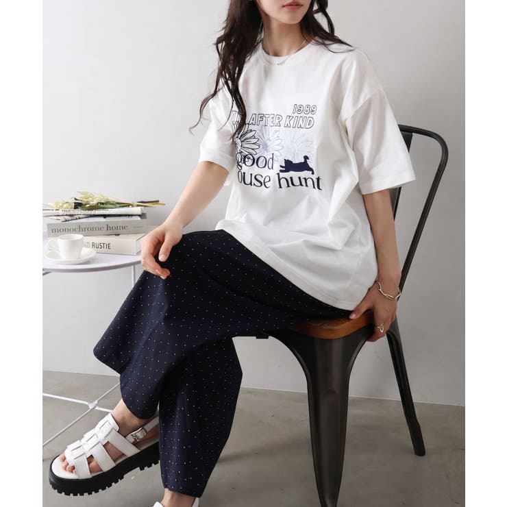 FLOWER×CAT BIG Tシャツ | SpRay | 詳細画像5 