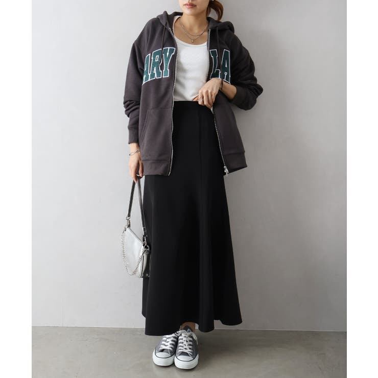 貼付ロゴWZIPパーカー | SpRay | 詳細画像32 