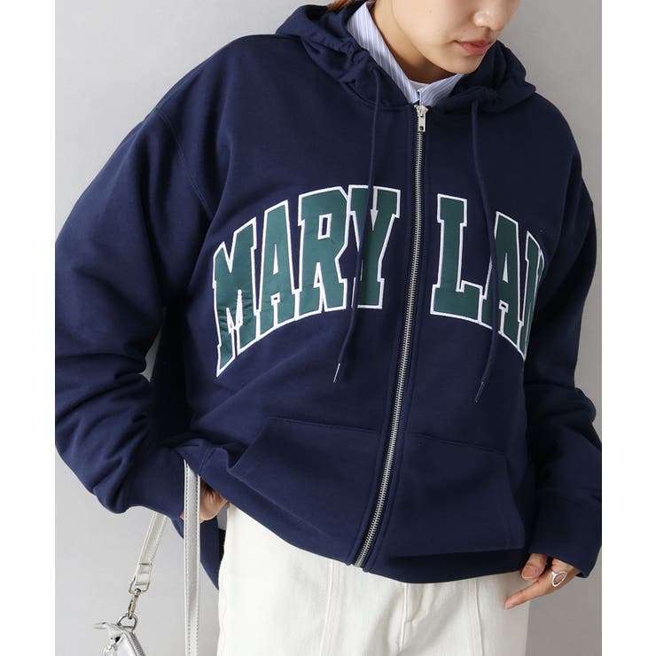 貼付ロゴWZIPパーカー | SpRay | 詳細画像37 