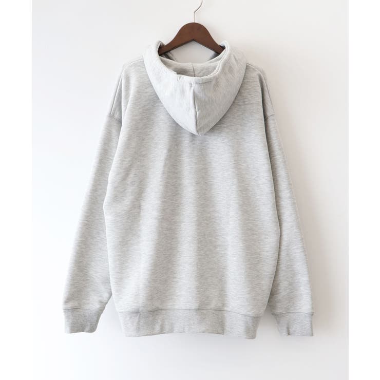 貼付ロゴWZIPパーカー | SpRay | 詳細画像43 