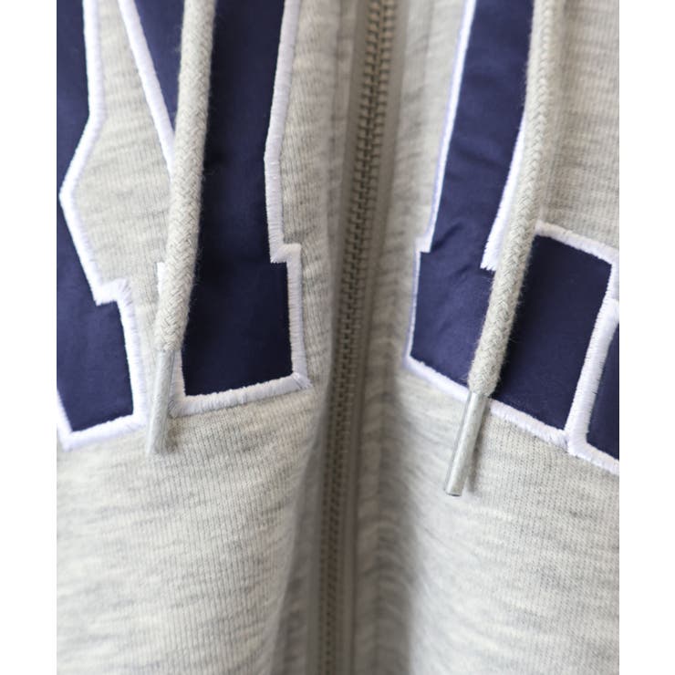 貼付ロゴWZIPパーカー | SpRay | 詳細画像50 