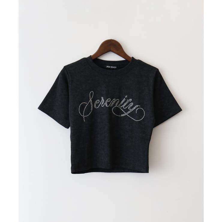 ブラック | ピグメントストーン Tシャツ | SpRay