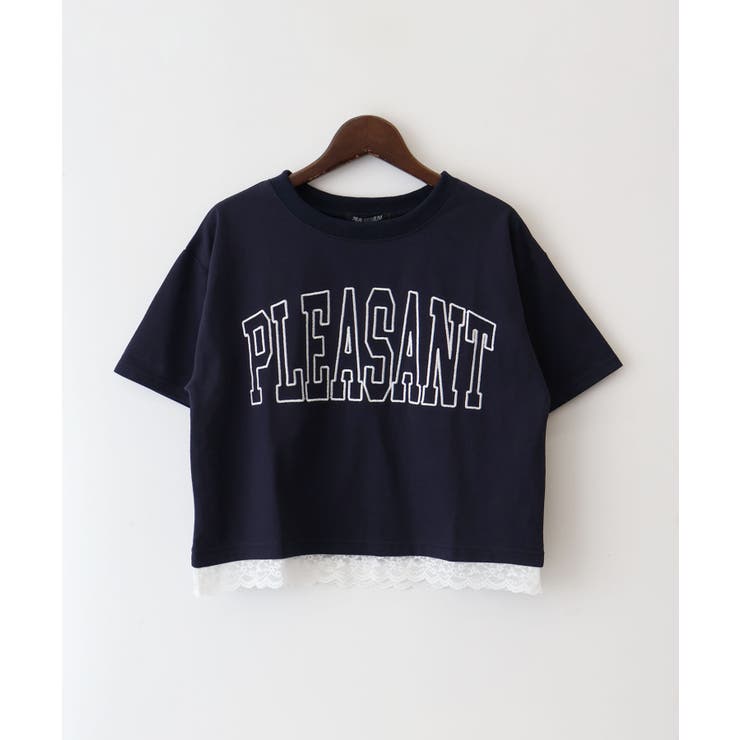 すそ刺繍ロゴショートスリーブ | SpRay | 詳細画像29 