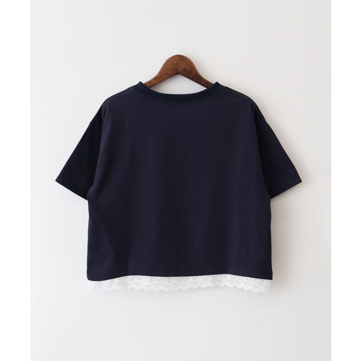 すそ刺繍ロゴショートスリーブ | SpRay | 詳細画像30 