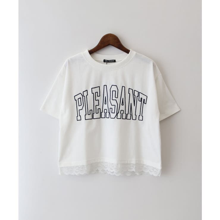 すそ刺繍ロゴショートスリーブ | SpRay | 詳細画像34 
