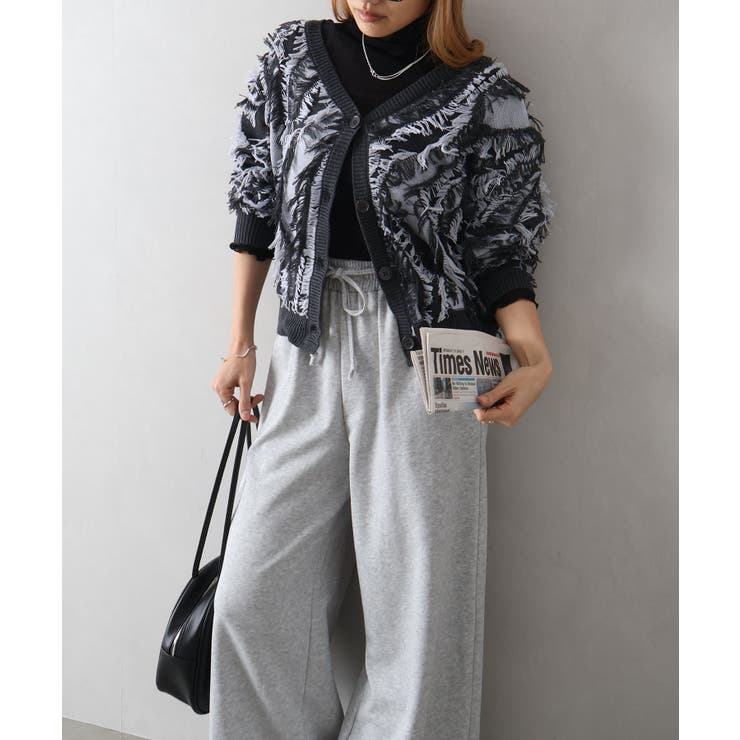 ウェーブフリンジカーディガン | SpRay | 詳細画像10 