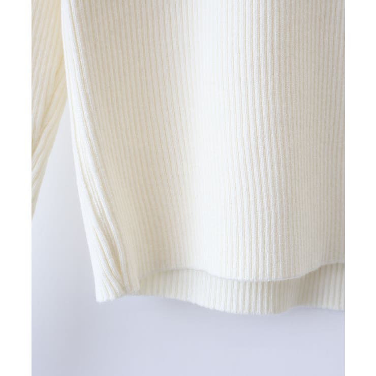 配色ニットポロシャツ | SpRay | 詳細画像12 