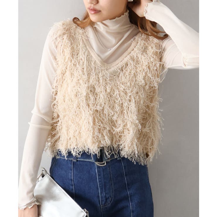 ループニットベスト | SpRay | 詳細画像11 