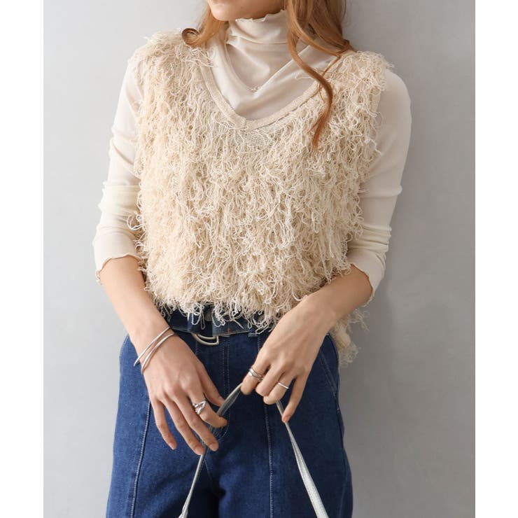 ループニットベスト | SpRay | 詳細画像12 