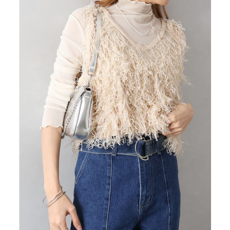 ループニットベスト | SpRay | 詳細画像13 