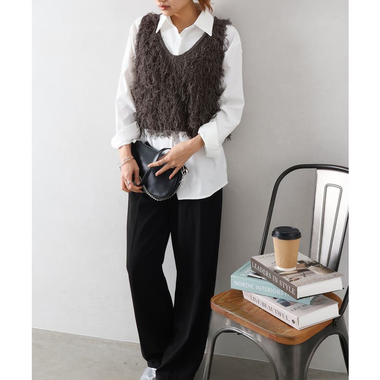 ループニットベスト | SpRay | 詳細画像18 