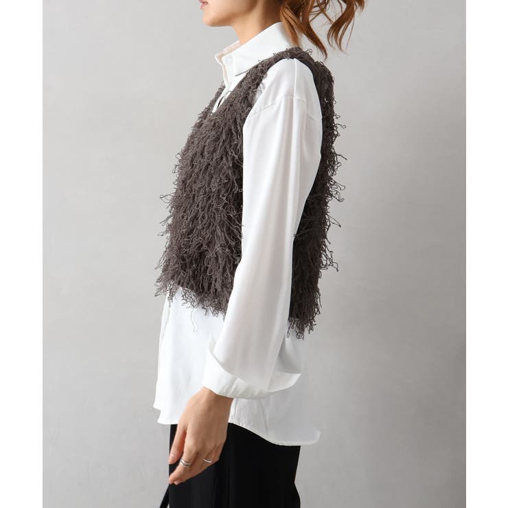 ループニットベスト | SpRay | 詳細画像20 