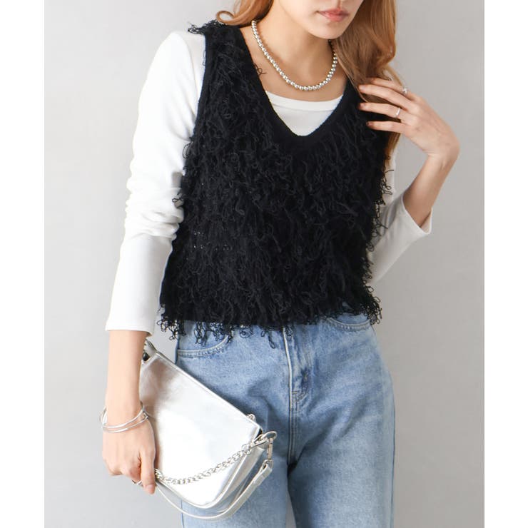 ループニットベスト | SpRay | 詳細画像31 