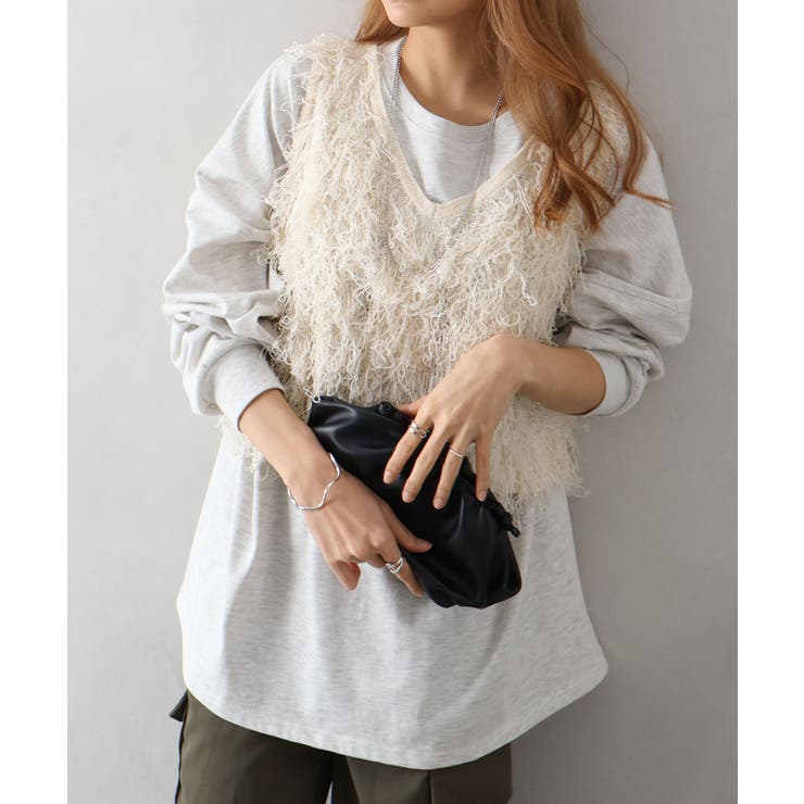 ループニットベスト | SpRay | 詳細画像8 