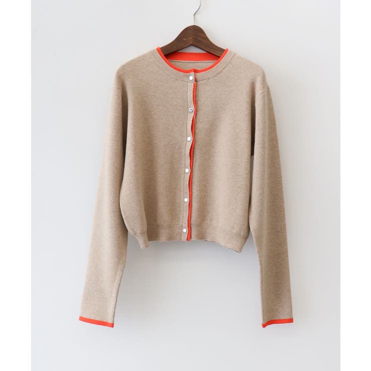 配色ニットカーデ | SpRay | 詳細画像24 