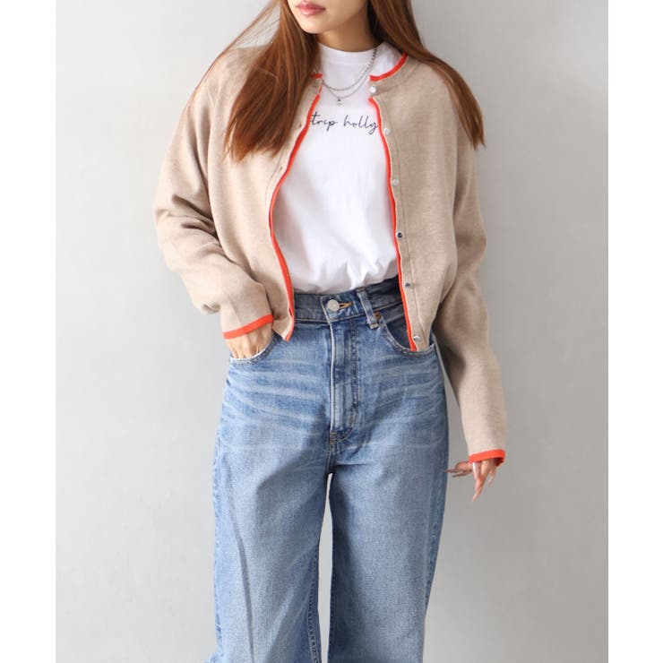 配色ニットカーデ | SpRay | 詳細画像36 