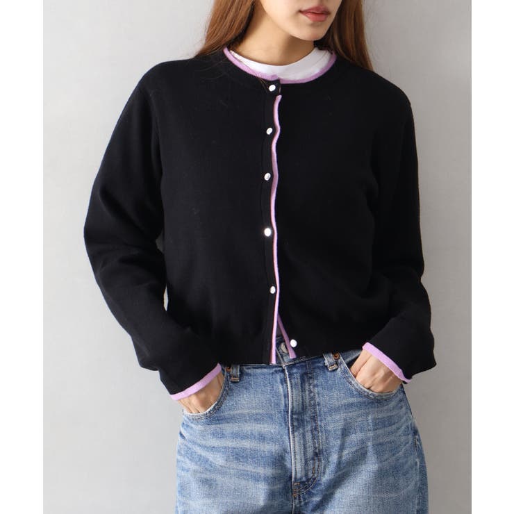 配色ニットカーデ | SpRay | 詳細画像49 