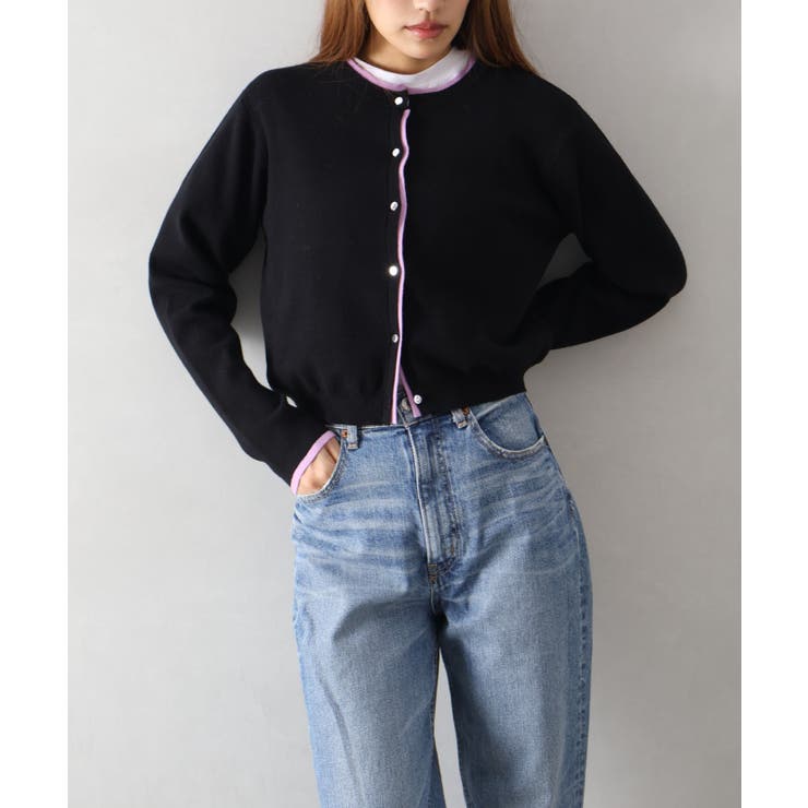 配色ニットカーデ | SpRay | 詳細画像51 