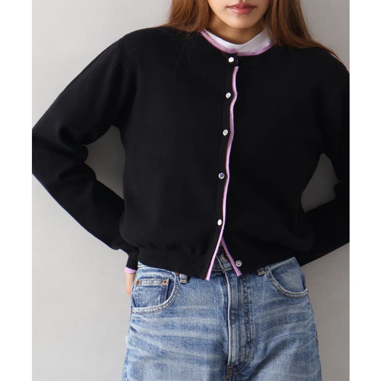 配色ニットカーデ | SpRay | 詳細画像52 