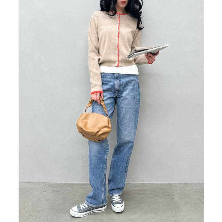 配色ニットカーデ | SpRay | 詳細画像8 