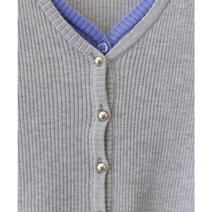 配色プレートカーディガン | SpRay | 詳細画像34 