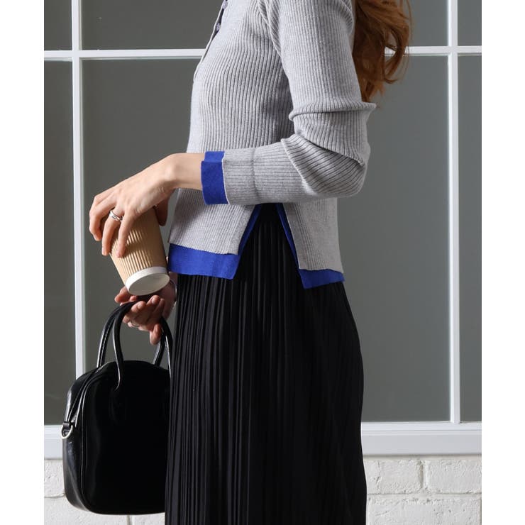 リブ配色フェイクレイヤード | SpRay | 詳細画像5 