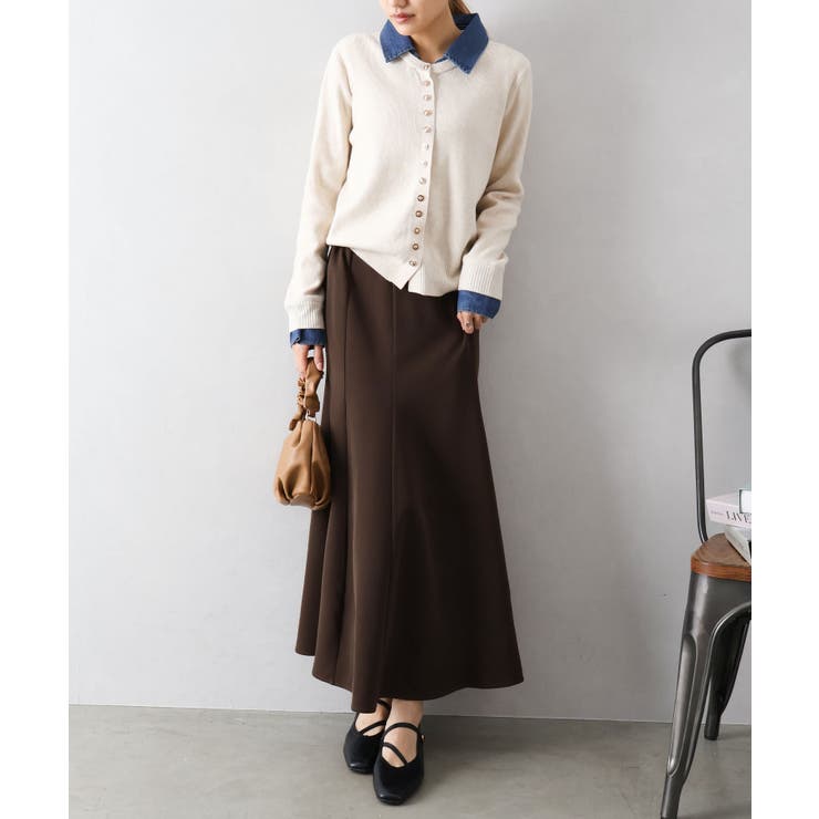 ジョーゼットマーメイドロングスカート | SpRay | 詳細画像3 