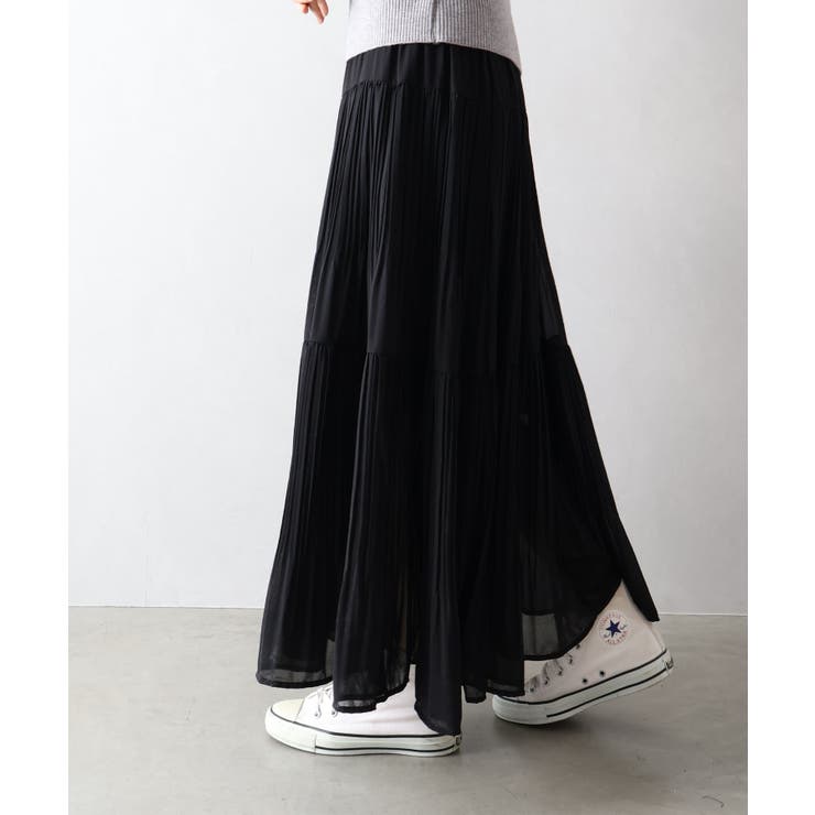 プリーツティアードスカート | SpRay | 詳細画像7 