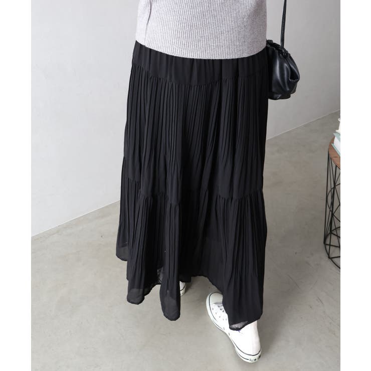 プリーツティアードスカート | SpRay | 詳細画像8 